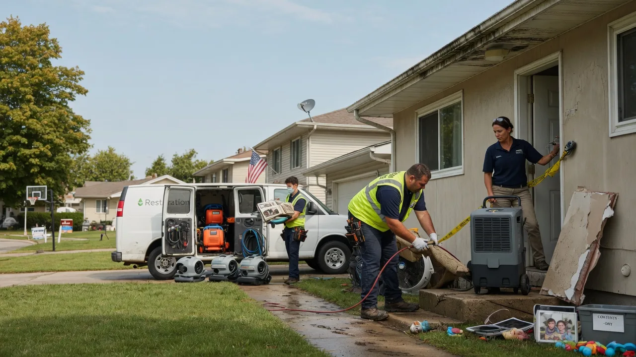Water Damage Restoration in Oak Forest, IL near me